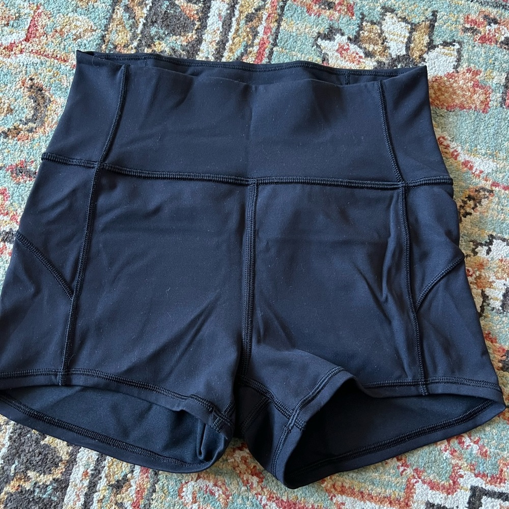 Lululemon high waisted shorts